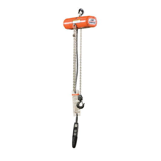 HOIST CHAIN ELEC 1000LB 10FT 575VAC 1-SP - Electric Hoists - Hercules Lifting