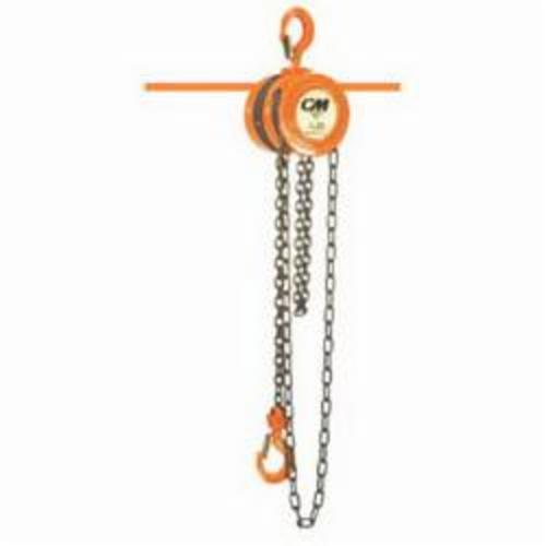 HOIST CHN HND 1/2TON 12FT 11-5/8IN 53LB - Chain Hoists - Hercules Lifting