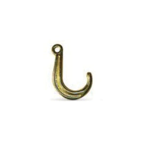 CM J-Hook Grade 70 - 8 in Yellow Chromate Finish - Hooks - Hercules Lifting