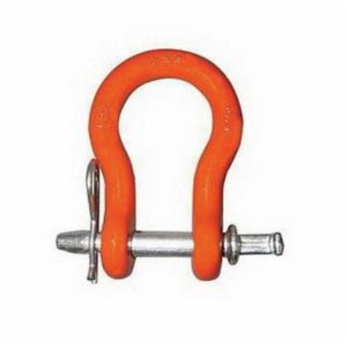 CLEVIS STR 12000LB 3/4IN 5/8IN PTD ORN - Shackles - Hercules Lifting