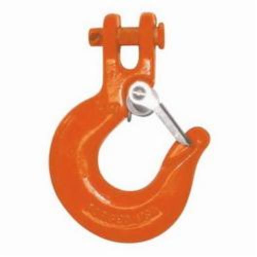 HOOK SLP 1/2IN 9400LB 63GRD CLEVIS ORG - Hooks - Hercules Lifting