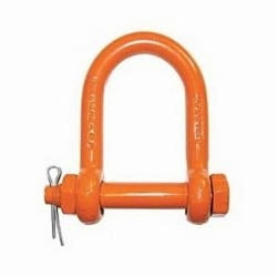 CM Bolt Type Chain Shackle Self-Colored - 1-1/4 in - Shackles - Hercules Lifting