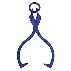 TONG SKIDDING PTD R/BL 1-1/2IN ALY STL - Lifting & Skidding Tongs - Hercules Lifting