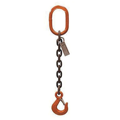 SLING CHAIN SGL 7100LB 3/8IN 80 5FT - Chain Slings - Hercules Lifting