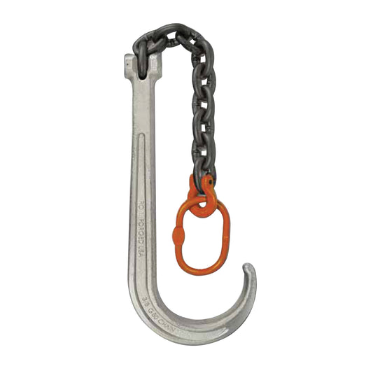 ASSEMBLY J-HOOK RCVY MA 80 3/8IN 10FT - Chain - Hercules Lifting