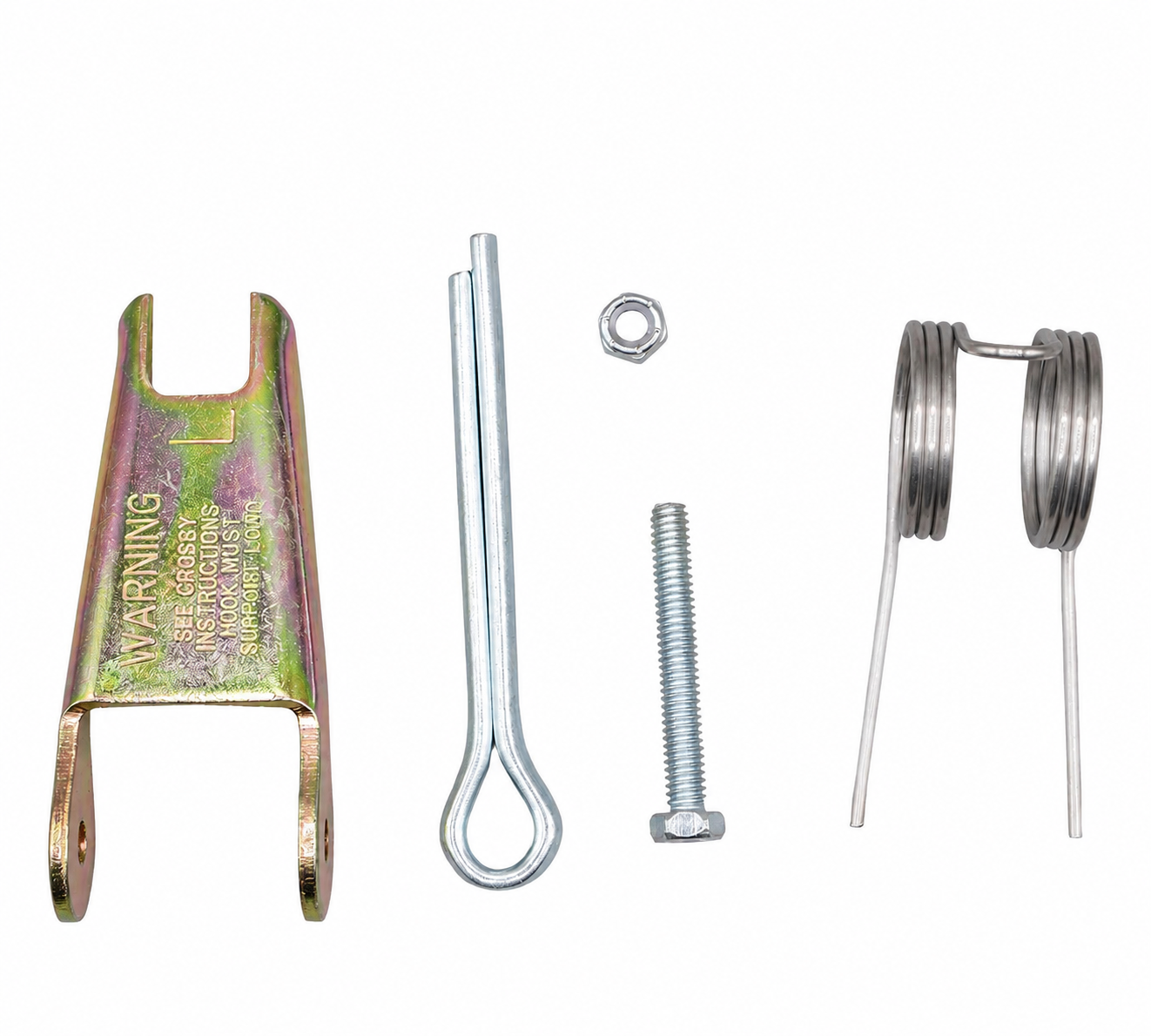 Crosby Eye Hooks S-4320 Replacement Latch Kits - Weight Limit 3 Ton - Hooks - Hercules Lifting