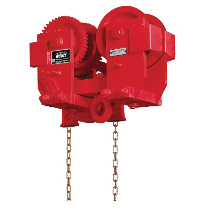 TROLLEY GEARED 6TON 4-5/8 TO 8IN 10IN - Trolleys - Hercules Lifting