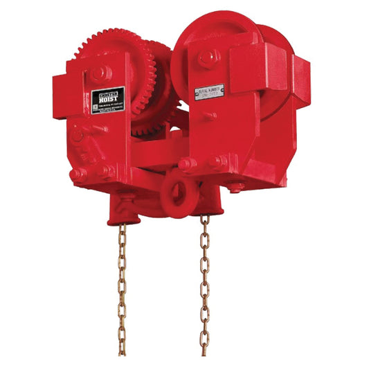 TROLLEY GEARED 5TON 4-5/8 TO 8IN 10IN - Trolleys - Hercules Lifting