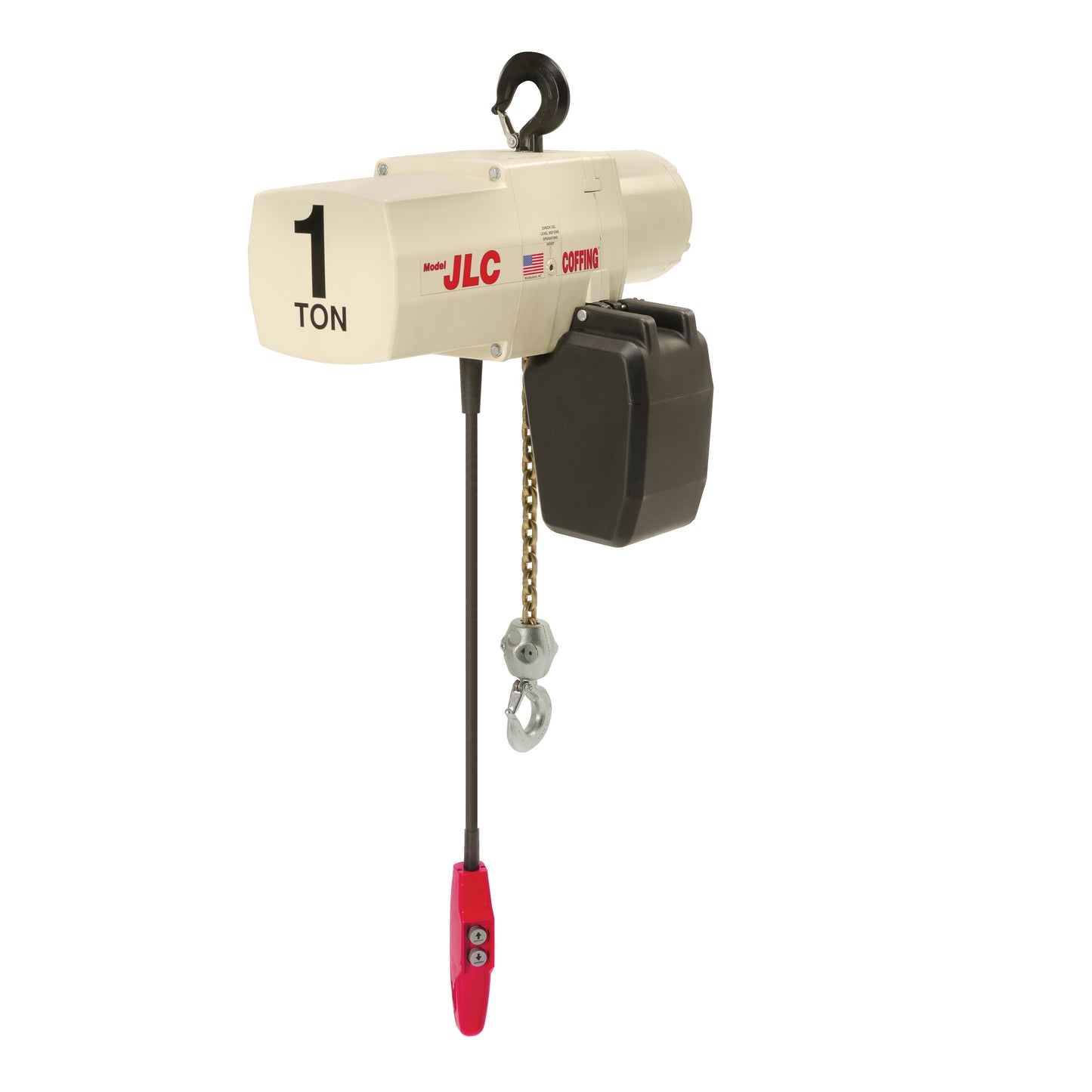 HOIST CHAIN ELEC 0.25TON 15FT 1/2HP 1-SP - Electric Hoists - Hercules Lifting