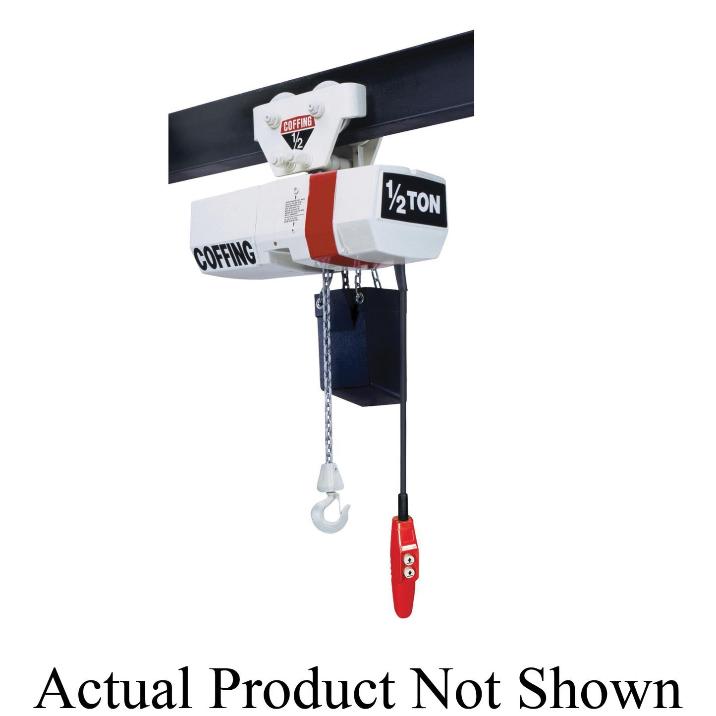 HOIST CHAIN ELEC 0.5TON 15FT 0.5HP 16FPM - Electric Hoists - Hercules Lifting