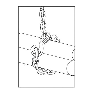 HOOK CHOKER CHAIN 1/2IN 15000LB