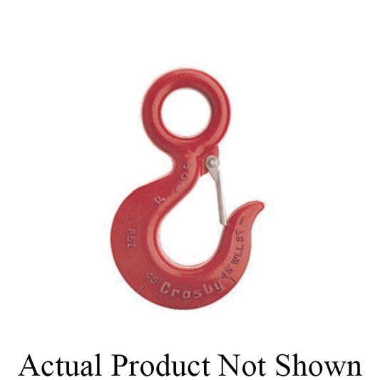 CROCHET 30 T À ŒIL AVEC LOQUET EN ALLIAGE L-320AN CMU 30 TONNES CROSBY