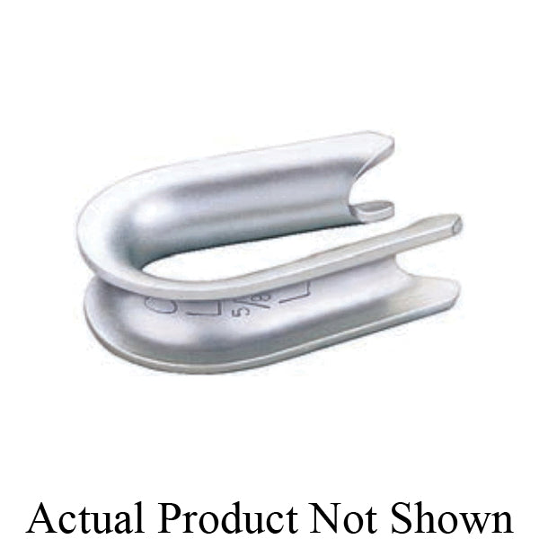 THIMBLE 3/8IN STL HOT DIPPED GALV