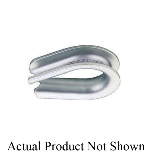 THIMBLE 1/4IN 304 SST W ROPES XHVY DUTY