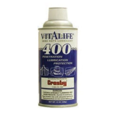 LUBRIFIANT POUR CÂBLE MÉTALLIQUE V400 VITAL, 12 OZ