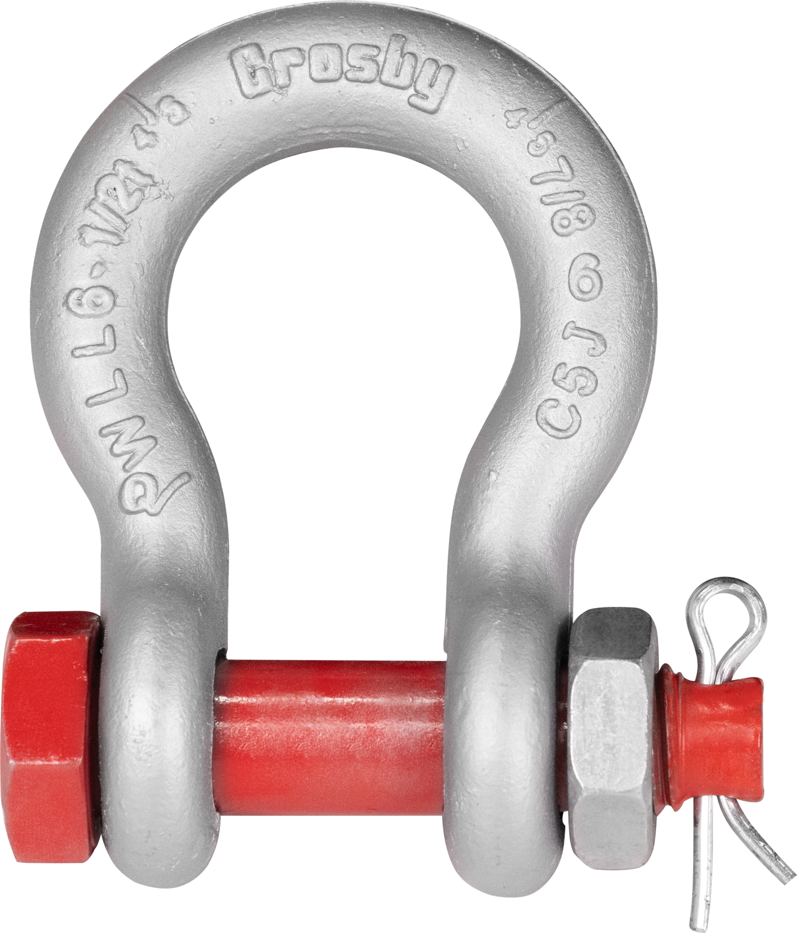 Crosby Bolt Type Anchor Shackles G-2130OC - 1-3/4 in with 2.04 in Pin - Shackles - Hercules Lifting