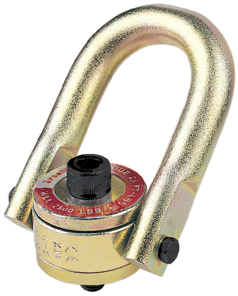 Crosby HR-125 UNC Thread Swivel Hoist Rings – 1-8 x 4.00 - Hoist Rings - Hercules Lifting