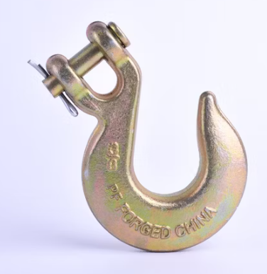 HOOK 1/2 CLEVIS SLIP YELLOW ZINC GR70 - Hooks - Hercules Lifting