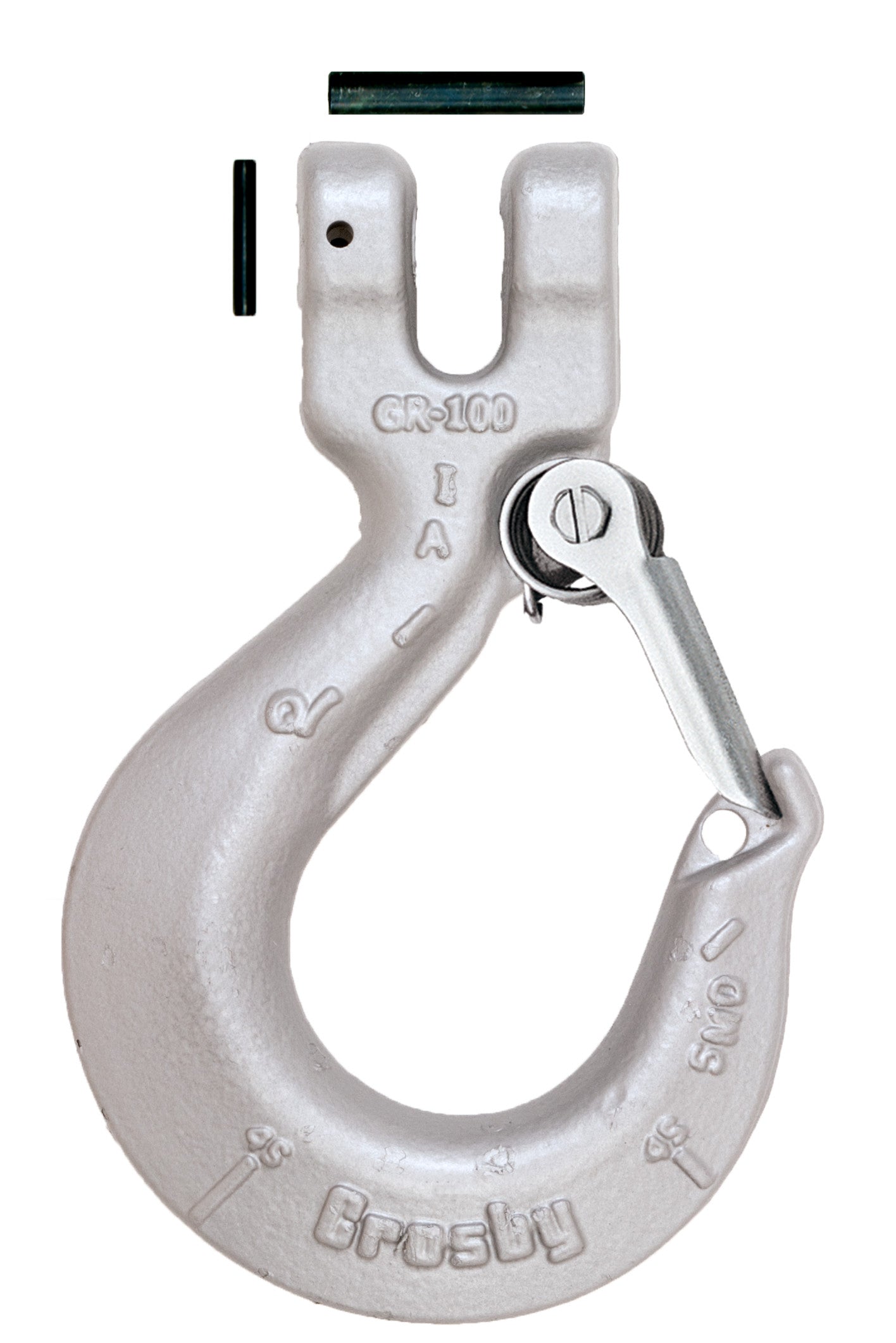 Crosby L-1339 Clevis Sling Hook - Size 5/16 in - Hooks - Hercules Lifting