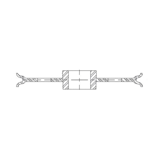 SHEAVE 3/8IN 3IN FNSH/PL BORE BAR STL