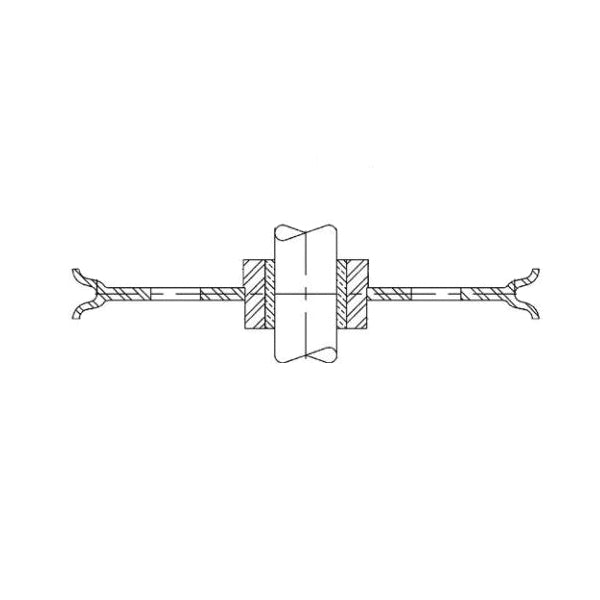 SHEAVE 3/8IN 4IN BAR STL