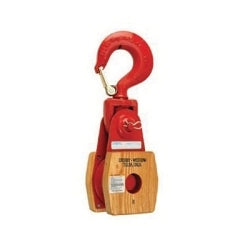 BLOCK SNH SHL WOOD M ROPE 3/4 TO 7/8IN