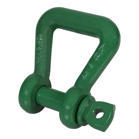 P-5461, Green Pin® Web Sling Shackle SC, Shackle for synthetic web slings with screw collar pin,POPWBB16 - Hercules Lifting