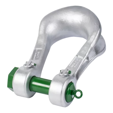 P-6043, Green Pin Power Sling® Shackle BN, Grade 8 High load capacity shackle with safety bolt,SLPGP0300