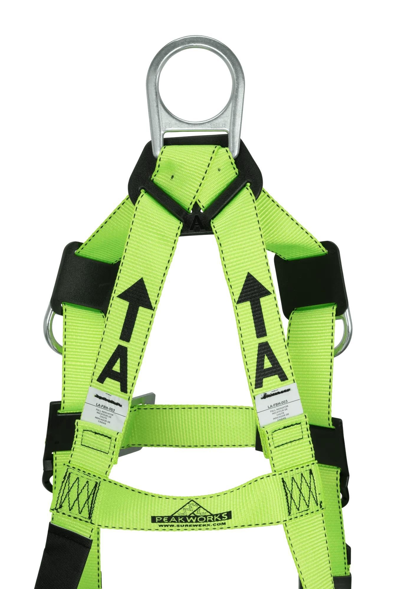 HARNESS SAF UNIV 310LB GROM D-RING