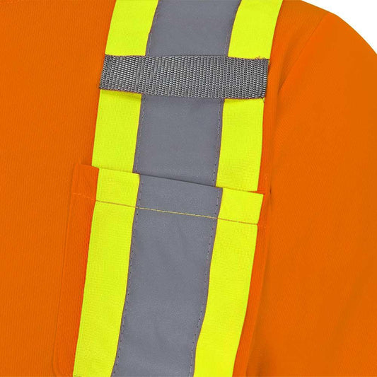 T-SHIRT SAF UNISEX 2XL HI-VIZ ORANGE - Work Clothing - Hercules Lifting