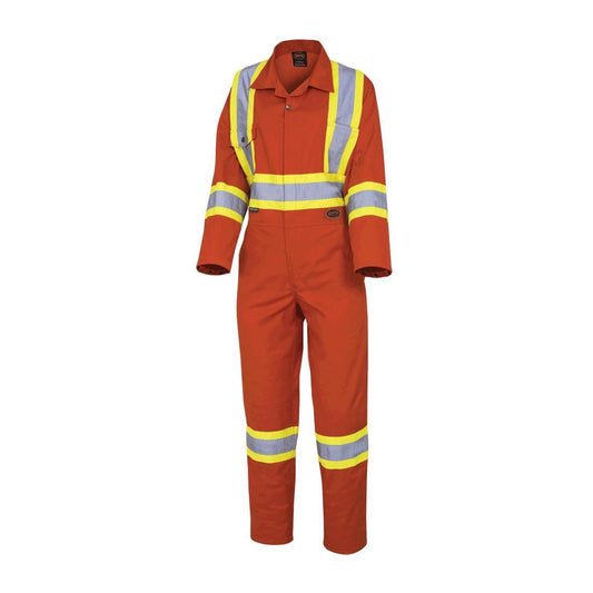 COVERALL SAF WOMEN XS ORN POLYEST/COTTON - Work Clothing - Hercules Lifting