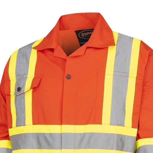 COVERALL SAF Men SZ 44 ORN POLY/COTTON - Work Clothing - Hercules Lifting