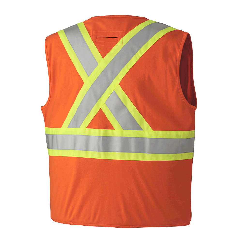 VEST SAF S BK PRESHRUNK COTTON KNIT 1 - Work Clothing - Hercules Lifting