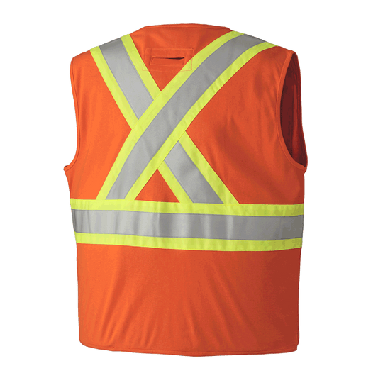 VEST SAF S BK PRESHRUNK COTTON KNIT 1 - Work Clothing - Hercules Lifting
