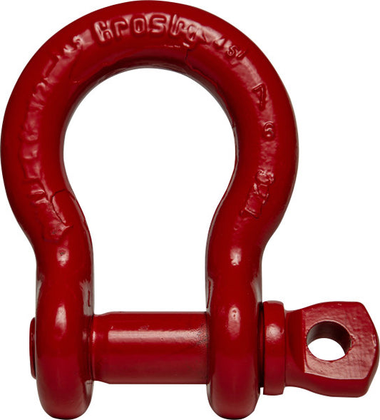 Crosby Screw Pin Anchor Shackles S-209 - 2-1/2 in with 2-3/4 in Pin - Shackles - Hercules Lifting