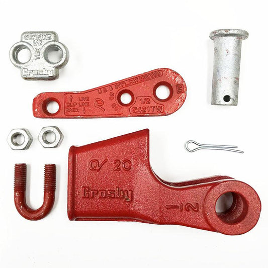Crosby S-423T Replacement Wedge Kit - 1-1/4 in - Wedges - Hercules Lifting