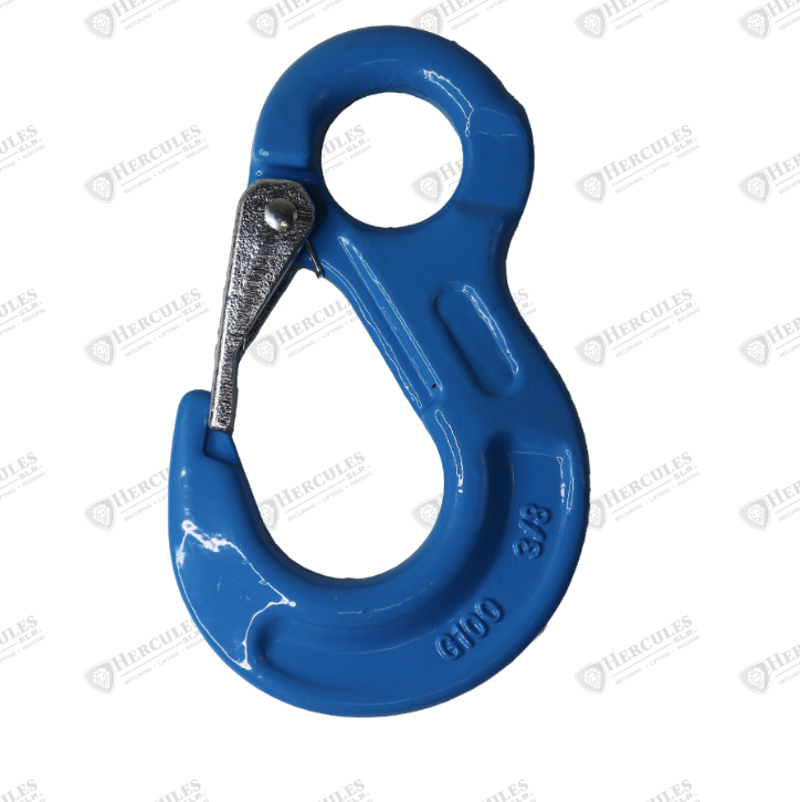 HERC Eye Sling Hook with Latch - 5/8 in - Hooks - Hercules Lifting