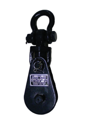 Block Snatch with Swivel Shackle - Hercules Lifting