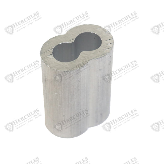 SLEEVE 5/16 DUPLEX ALUM - Sleeves - Hercules Lifting