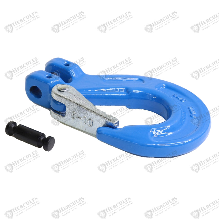 HOOK 5/8 CLEVIS SLING W/LATCH GR100 - Hooks - Hercules Lifting