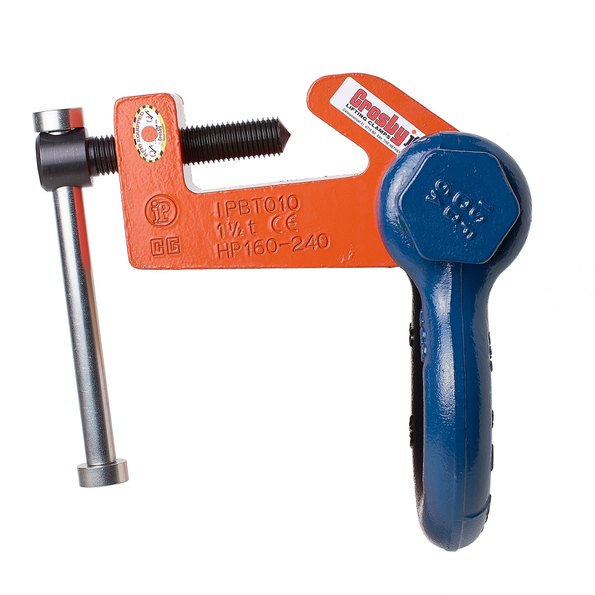 CLAMP LFT 1.5TON 6.5 TO 9.44IN - Plate Clamps - Hercules Lifting