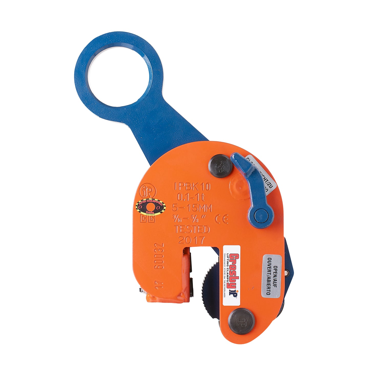 CLAMP BEAM 2TON 0.19 TO 1IN 7.8IN V