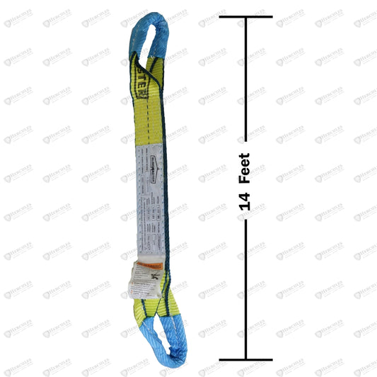 WEBBING SLING  10  INCH   14  FT   2 - PLY   TYPE- 4