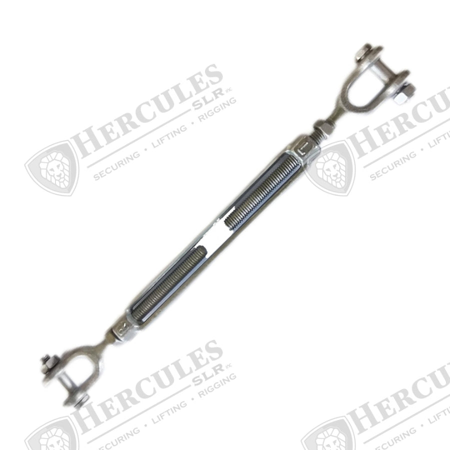 TURNBUCKLE 1-1/2X24 JAW&JAW GALV