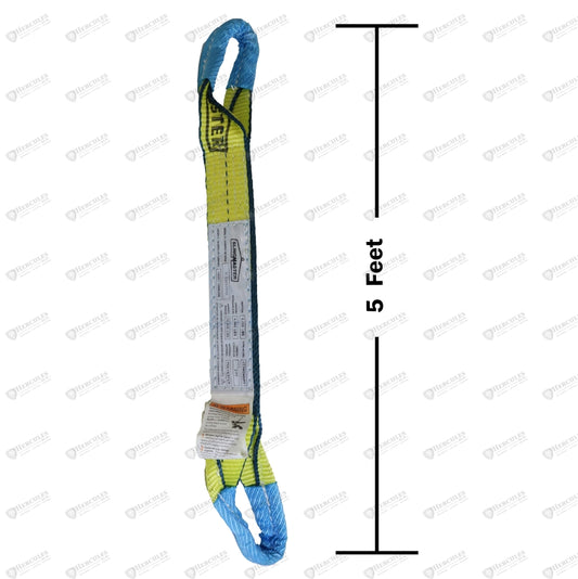 WEBBING SLING  4  INCH   5  FT   1 - PLY   TYPE- 4