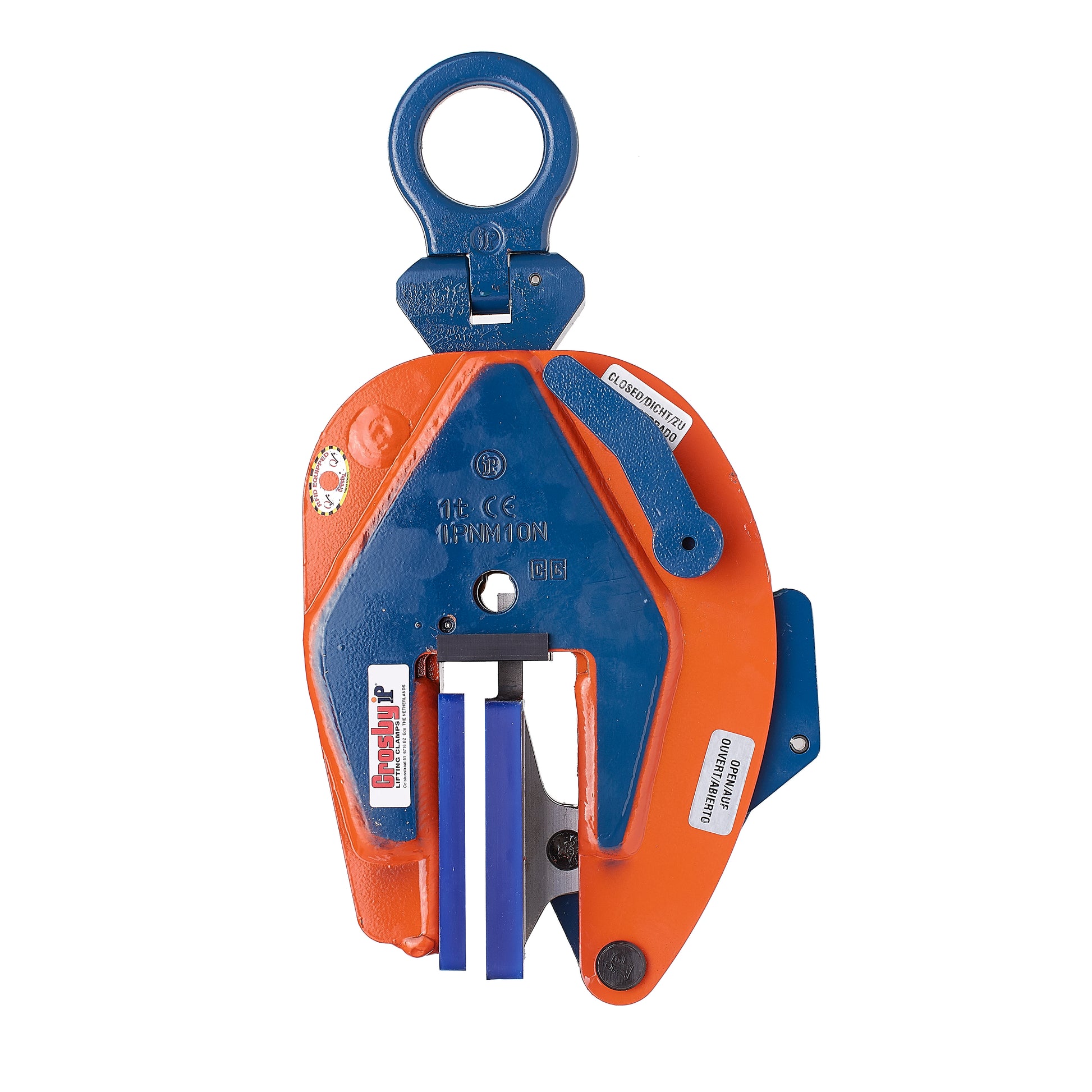 CLAMP LFT 1TON 0.81 TO 1.44IN 7.87IN V - Plate Clamps - Hercules Lifting