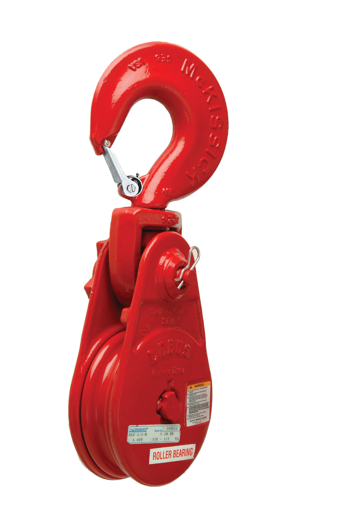 BLOCK SNH 3/8 TO 1/2IN 6TON 5IN HD - Blocks - Hercules Lifting