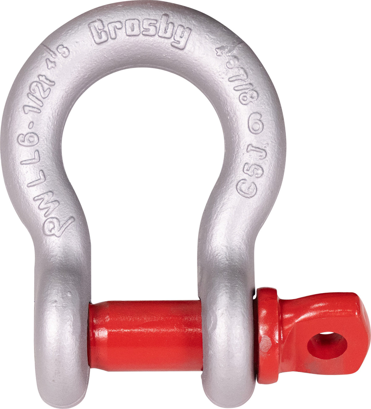 Crosby G-209 Screw Pin Anchor Shackles - 2 in with 2-1/4 in Pin - Shackles - Hercules Lifting