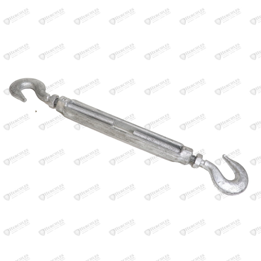TURNBUCKLE 1/2X9 HOOK&HOOK GALV