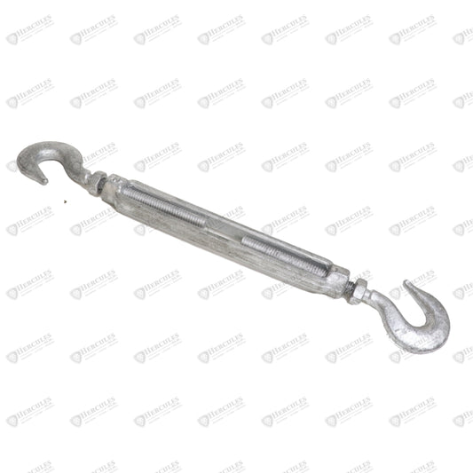 TURNBUCKLE 1/2X9 HOOK&HOOK GALV